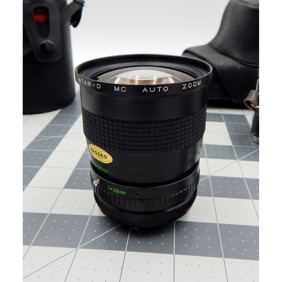 Minola Pentax 35mm Body Only Cameras Takumar Vivitar Hanimex-Praktica Lens Lot - Picture 15 of 16